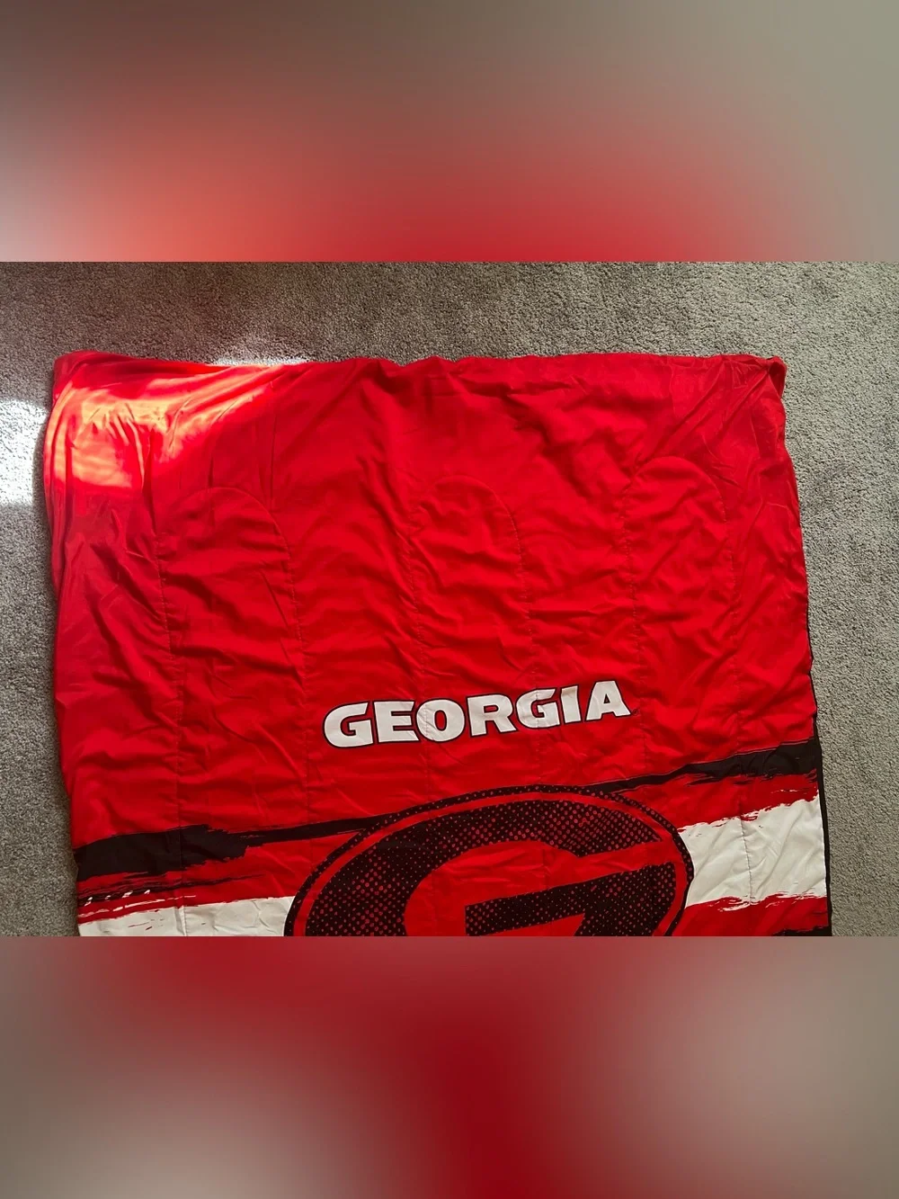 University of Georgia UGA Twin Comforter Blanket